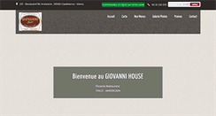 Desktop Screenshot of giovannihouse.com
